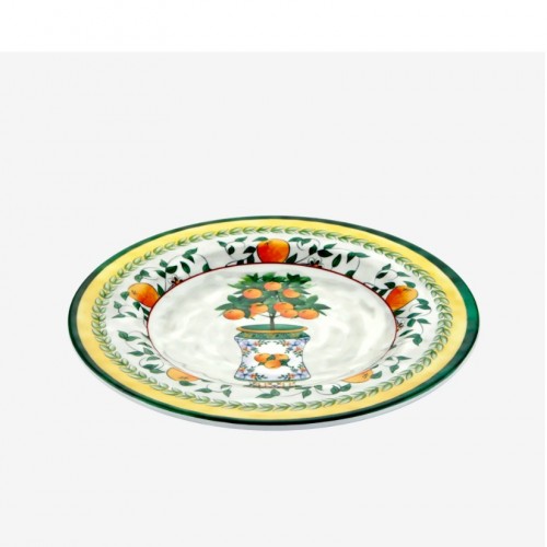 Chiara Alessi Yeşil Melamin Kahvaltı Tabağı 21,5 Cm CAMCD1079GR3