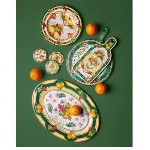 Chiara Alessi Sarı Melamin Yemek Tabağı 28 Cm CAMCD1080GR2