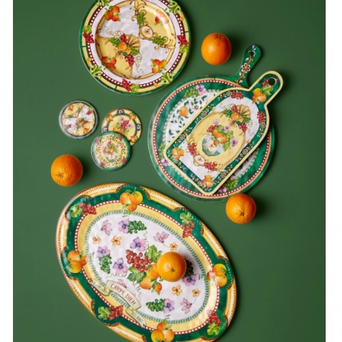 Chiara Alessi Sarı Melamin Yemek Tabağı 28 Cm CAMCD1080GR2
