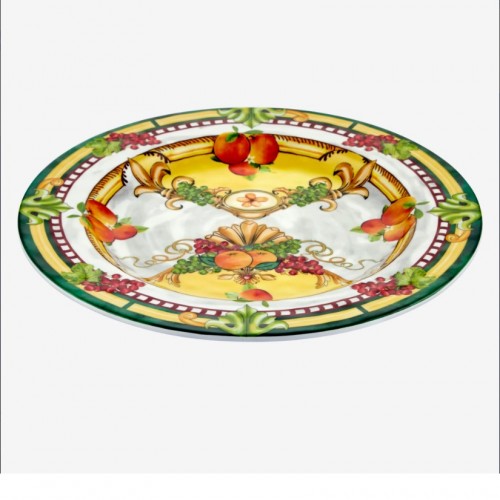 Chiara Alessi Sarı Melamin Yemek Tabağı 28 Cm CAMCD1080GR2