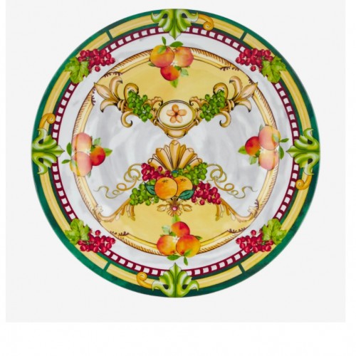 Chiara Alessi Sarı Melamin Yemek Tabağı 28 Cm CAMCD1080GR2