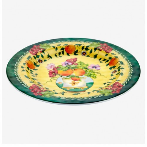 Chiara Alessi Sarı Melamin Yemek Tabağı 28 Cm CAMCD1080GR3