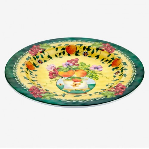Chiara Alessi Sarı Melamin Yemek Tabağı 28 Cm CAMCD1080GR3