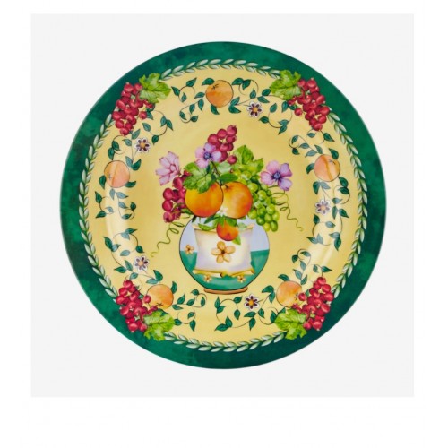 Chiara Alessi Sarı Melamin Yemek Tabağı 28 Cm CAMCD1080GR3