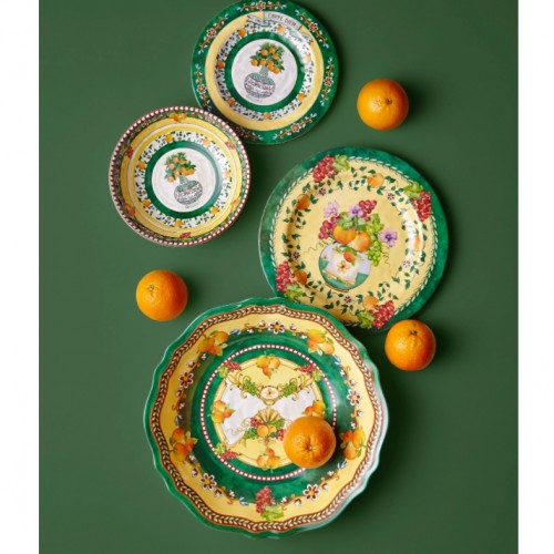 Chiara Alessi Yeşil Melamin Servis Kasesi 35 Cm CAMCD2084GR1
