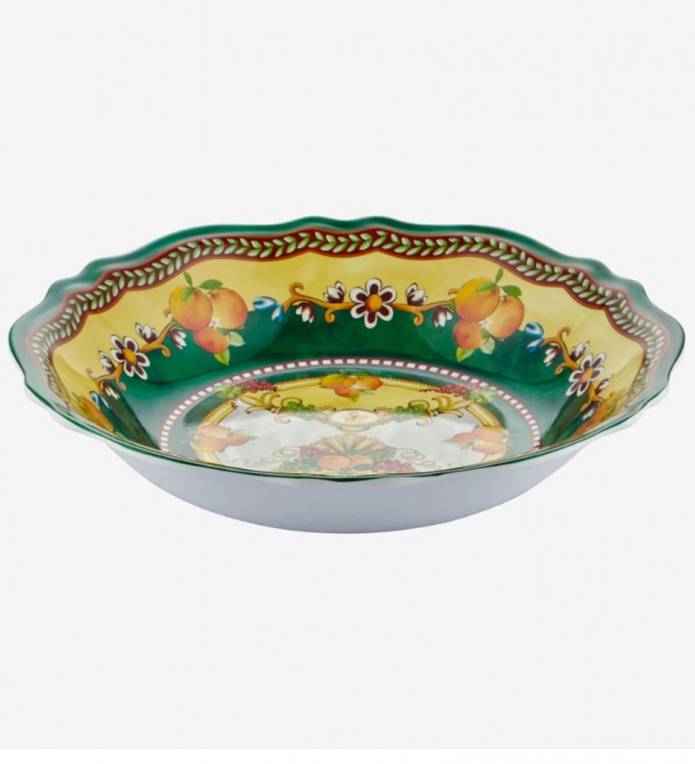 Chiara Alessi Yeşil Melamin Servis Kasesi 35 Cm CAMCD2084GR1