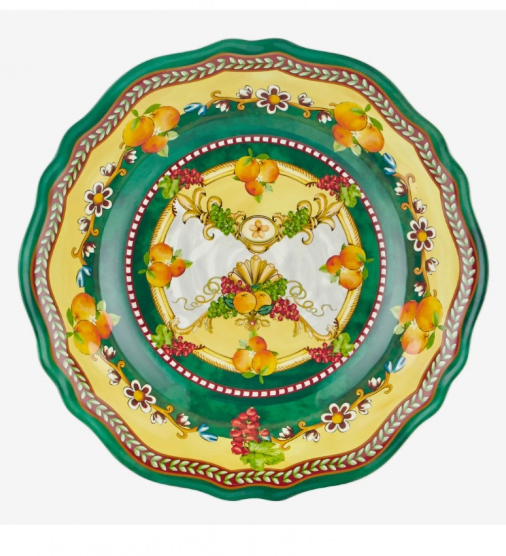 Chiara Alessi Yeşil Melamin Servis Kasesi 35 Cm CAMCD2084GR1