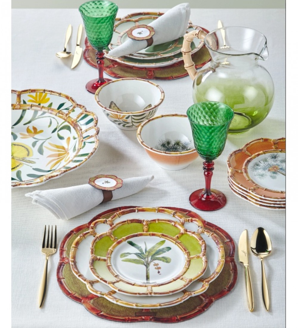 Chiara Alessi Beyaz Melamin Yemek Tabağı 28 Cm CAMGG1281WH