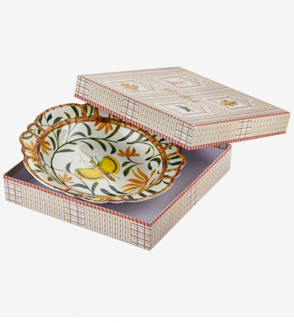 Chiara Alessi Beyaz Melamin Kase 38 Cm CAMGG1248BF