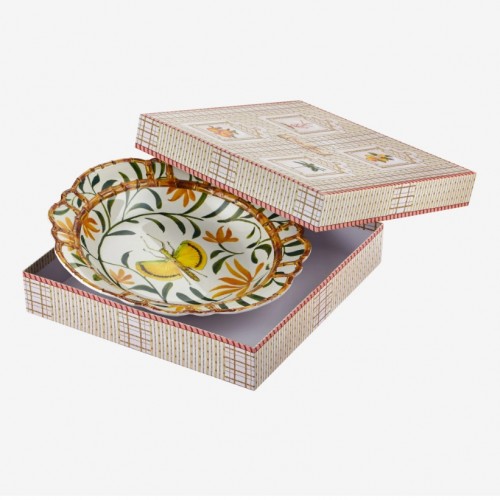 Chiara Alessi Beyaz Melamin Kase 38 Cm CAMGG1248BF