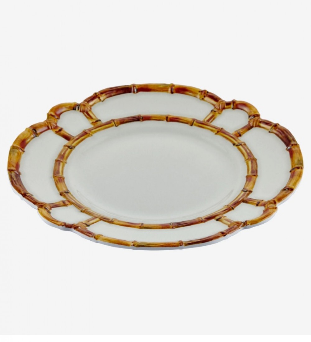 Chiara Alessi Beyaz Melamin Yemek Tabağı 28 Cm CAMGG1281WH