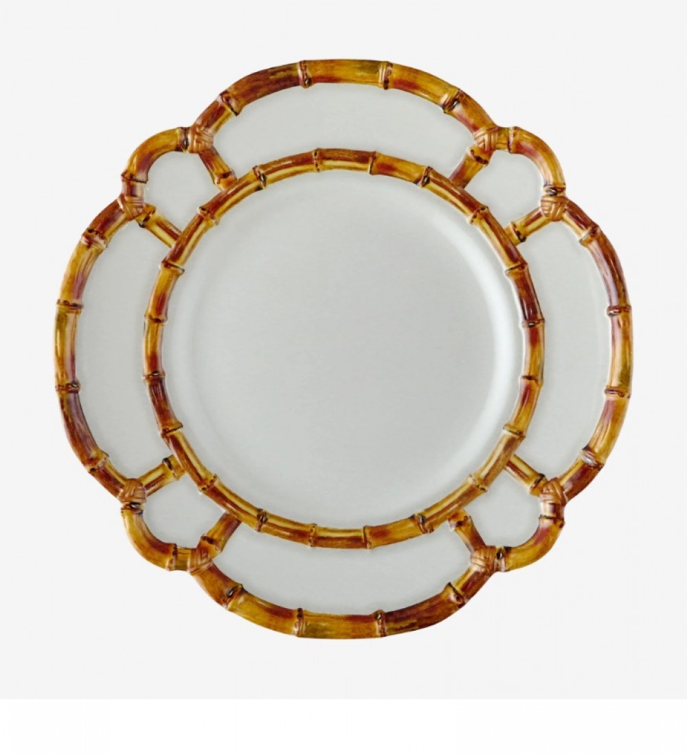 Chiara Alessi Beyaz Melamin Yemek Tabağı 28 Cm CAMGG1281WH