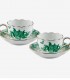 Chiara Alessi Yeşil Porselen Kahve Fincan Seti 100 Ml Primavera Collection CAPBC984GR2