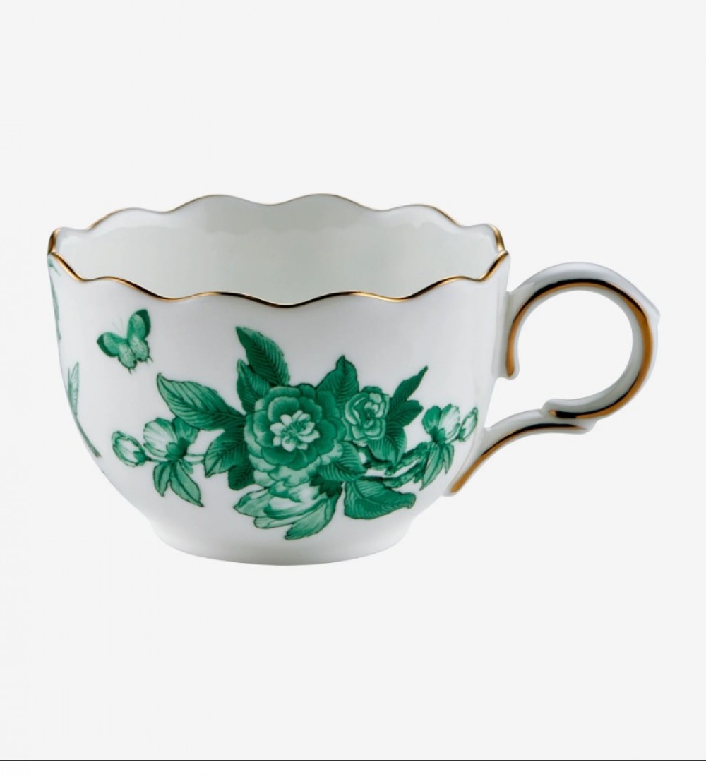 Chiara Alessi Yeşil Porselen Kahve Fincan Seti 100 Ml Primavera Collection CAPBC984GR2