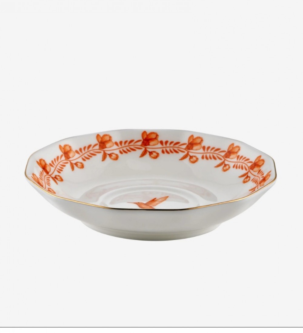 Chiara Alessi Turuncu Porselen Kahve Fincan Seti 100 Ml Primavera Collection  CAPBC984OR2