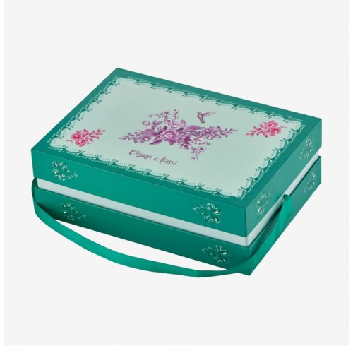Chiara Alessi Yeşil Porselen Kahve Fincan Seti 100 Ml Primavera Collection CAPBC984GR2