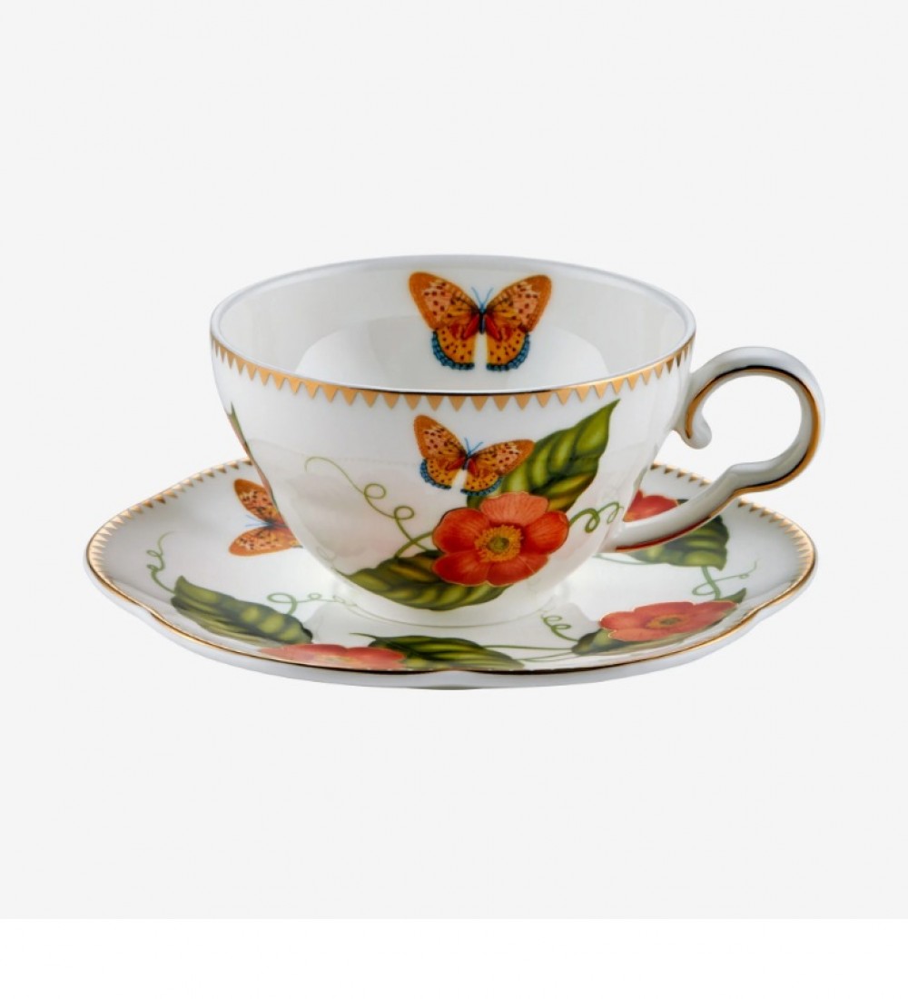 Turuncu Porselen Kahve Fincan Seti 80 Ml Collection by Chiara Alessi