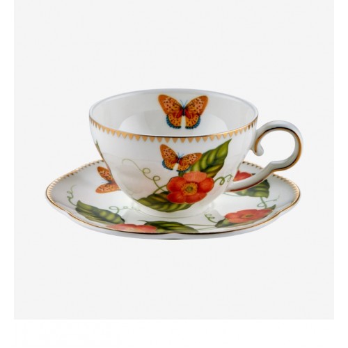 Turuncu Porselen Kahve Fincan Seti 80 Ml Collection by Chiara Alessi