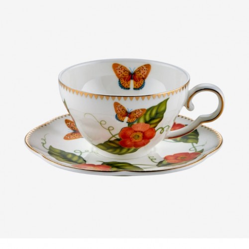 Turuncu Porselen Kahve Fincan Seti 80 Ml Collection by Chiara Alessi