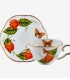 Turuncu Porselen Kahve Fincan Seti 80 Ml Collection by Chiara Alessi