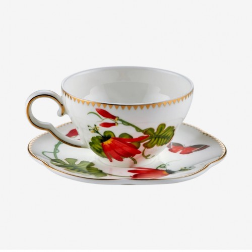 Kırmızı Porselen Kahve Fincan Seti 80 Ml Collection by Chiara Alessi