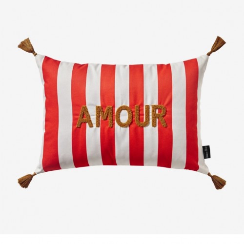 Chiara Alessi Kırmızı Polyester Dekoratif Yastık 35X50 Cm CATAM3550RD