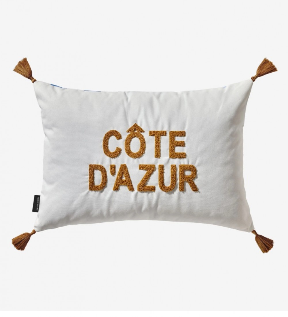 Chiara Alessi Mavi Polyester Dekoratif Yastık 35X50 Cm CATCD3550BL