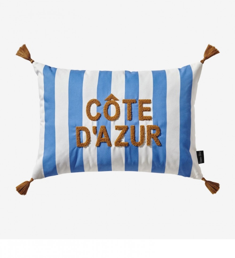 Chiara Alessi Mavi Polyester Dekoratif Yastık 35X50 Cm CATCD3550BL