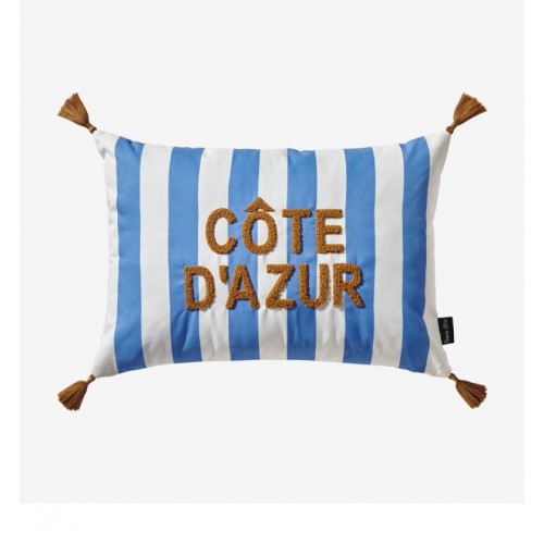 Chiara Alessi Mavi Polyester Dekoratif Yastık 35X50 Cm CATCD3550BL