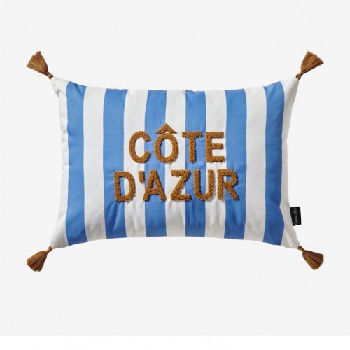 Chiara Alessi Mavi Polyester Dekoratif Yastık 35X50 Cm CATCD3550BL
