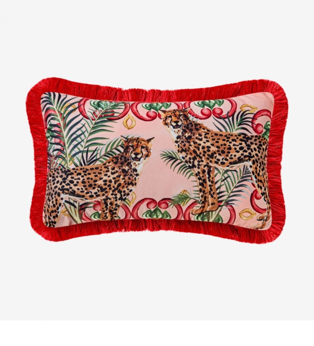 CHİARA ALESSİ PEMBE KADİFE YASTIK 30X50 Cm CATILK3050PLLE