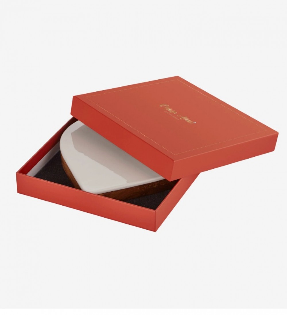 Cihiara Alessi  Kahverengi Ahşap Peynir Sunum Tabağı Acacia Elegance Collection