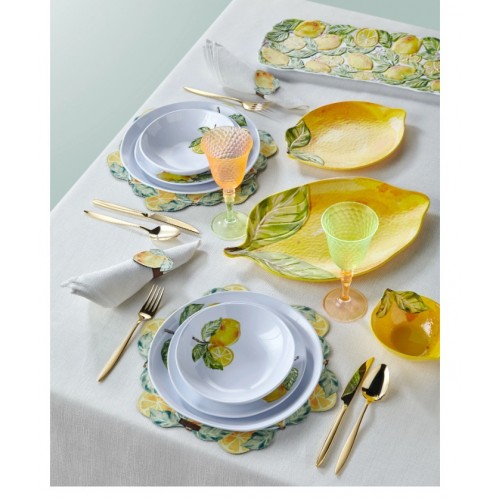Chiara Alessi Sarı Melamin Tepsi 40 Cm CAMKK8416LM