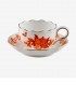 Chiara Alessi Turuncu Porselen Kahve Fincan Seti 100 Ml Primavera Collection  CAPBC984OR2