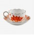 Chiara Alessi Turuncu Porselen Kahve Fincan Seti 100 Ml Primavera Collection  CAPBC984OR2