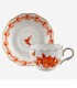 Chiara Alessi Turuncu Porselen Kahve Fincan Seti 100 Ml Primavera Collection  CAPBC984OR2