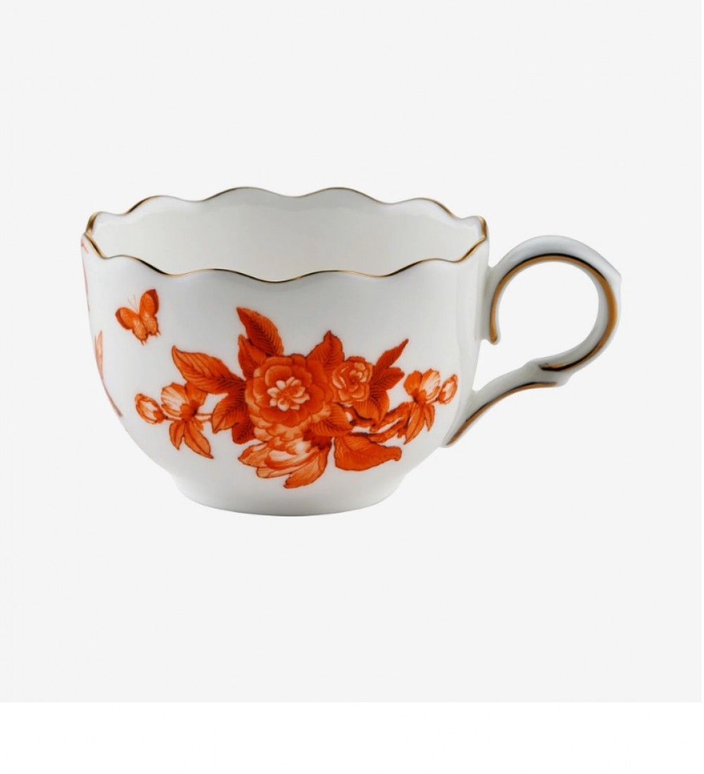 Chiara Alessi Turuncu Porselen Kahve Fincan Seti 100 Ml Primavera Collection  CAPBC984OR2