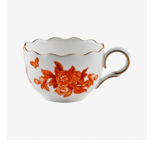 Chiara Alessi Turuncu Porselen Kahve Fincan Seti 100 Ml Primavera Collection  CAPBC984OR2