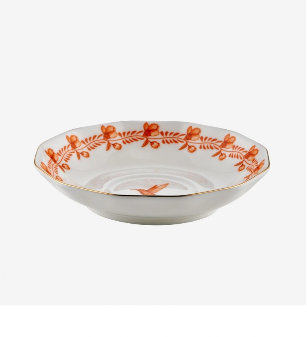Chiara Alessi Turuncu Porselen Kahve Fincan Seti 100 Ml Primavera Collection  CAPBC984OR2