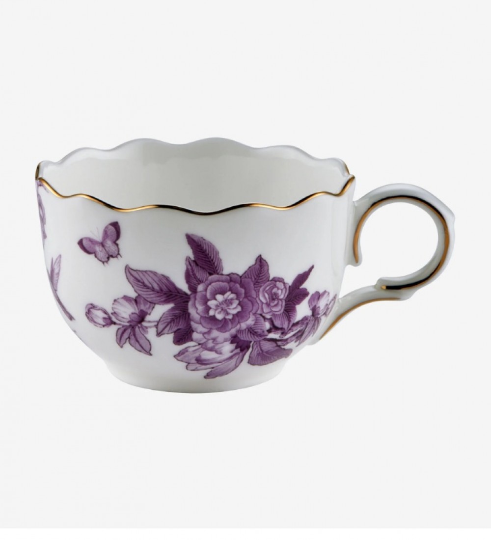 Mor Porselen Kahve Fincan Seti 85 Ml Primavera Collection by Chiara Alessi