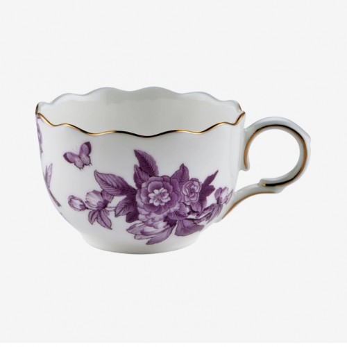 Mor Porselen Kahve Fincan Seti 85 Ml Primavera Collection by Chiara Alessi