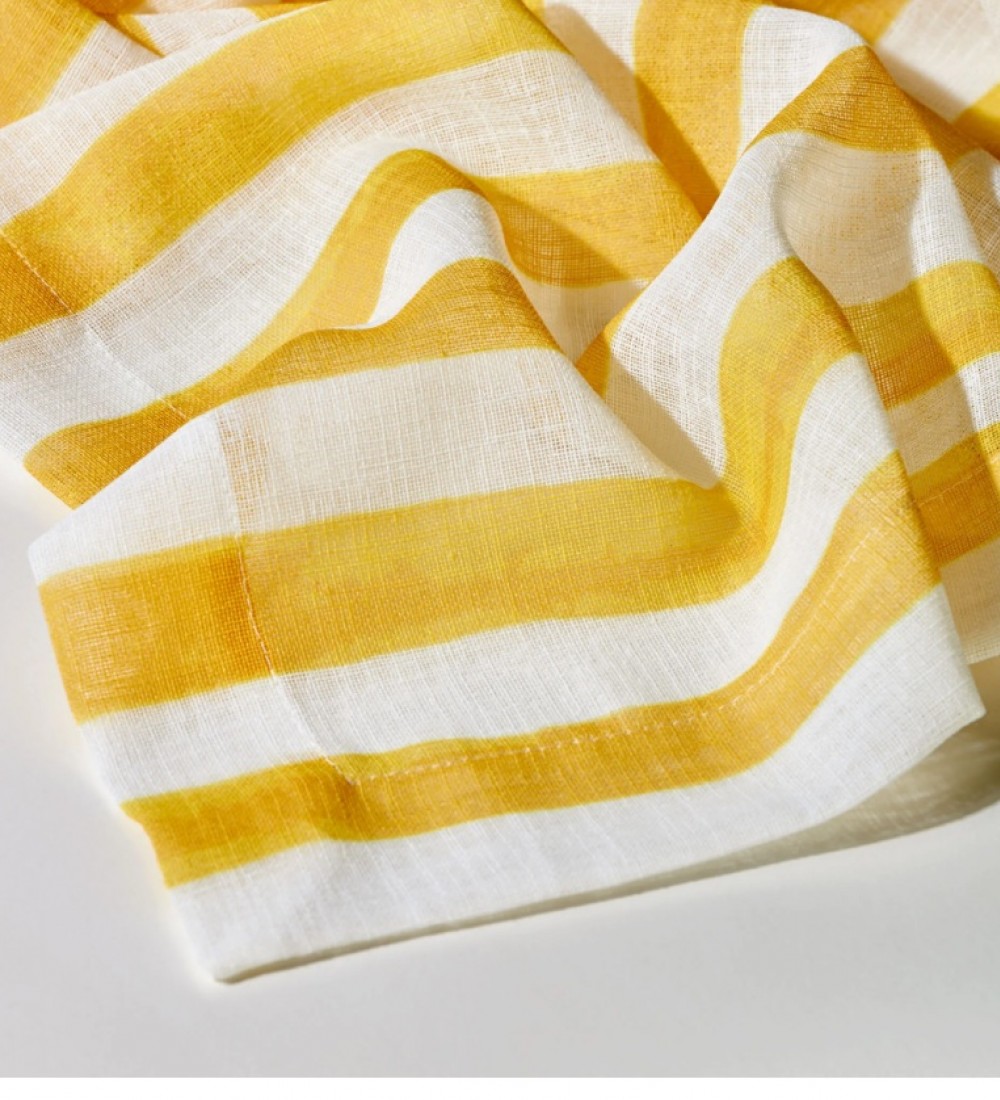 Chiara Alessi Sarı Polyester Masa Örtüsü 160X240 Cm CATCCA160240YL