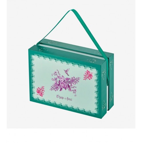 Chiara Alessi Mavi Porselen Kahve Fincan Seti 100 Ml Primavera Collection CAPBC984BL2