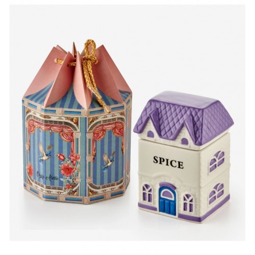 Chiara Alessi Mor Porselen Baharatlık 11 Cm CAPSJ20251PU