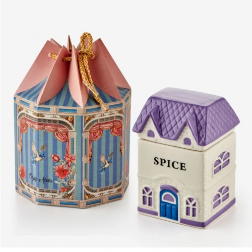 Chiara Alessi Mor Porselen Baharatlık 11 Cm CAPSJ20251PU