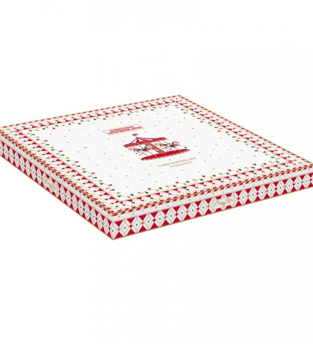 Easy Life Porselen Sunumluk Dilimleyicili