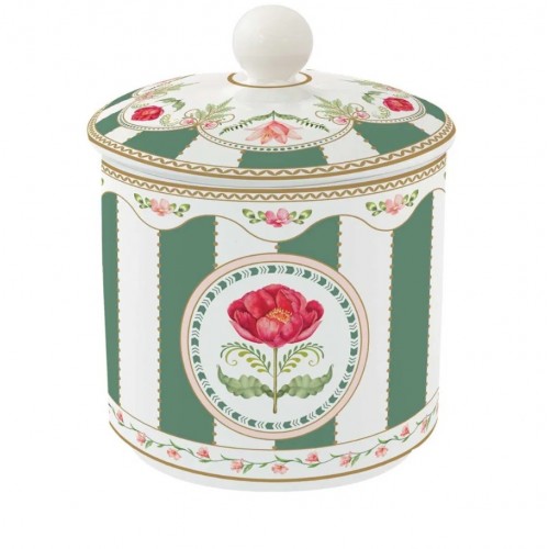 Easy Life Porselen Kavanoz 10,5 x 13 cm 1443 FLRY