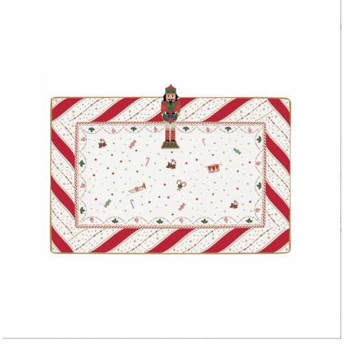 Easy Life Porselen Servis Tabağı 36 x 24 cm 