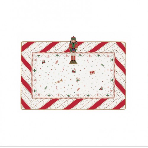 Easy Life Porselen Servis Tabağı 36 x 24 cm 