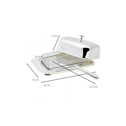 EDZARD Mista tereyağı tabağı 18 cm 2272
